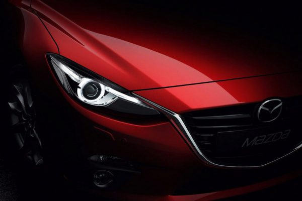 Передняя оптика Mazda 3 2014